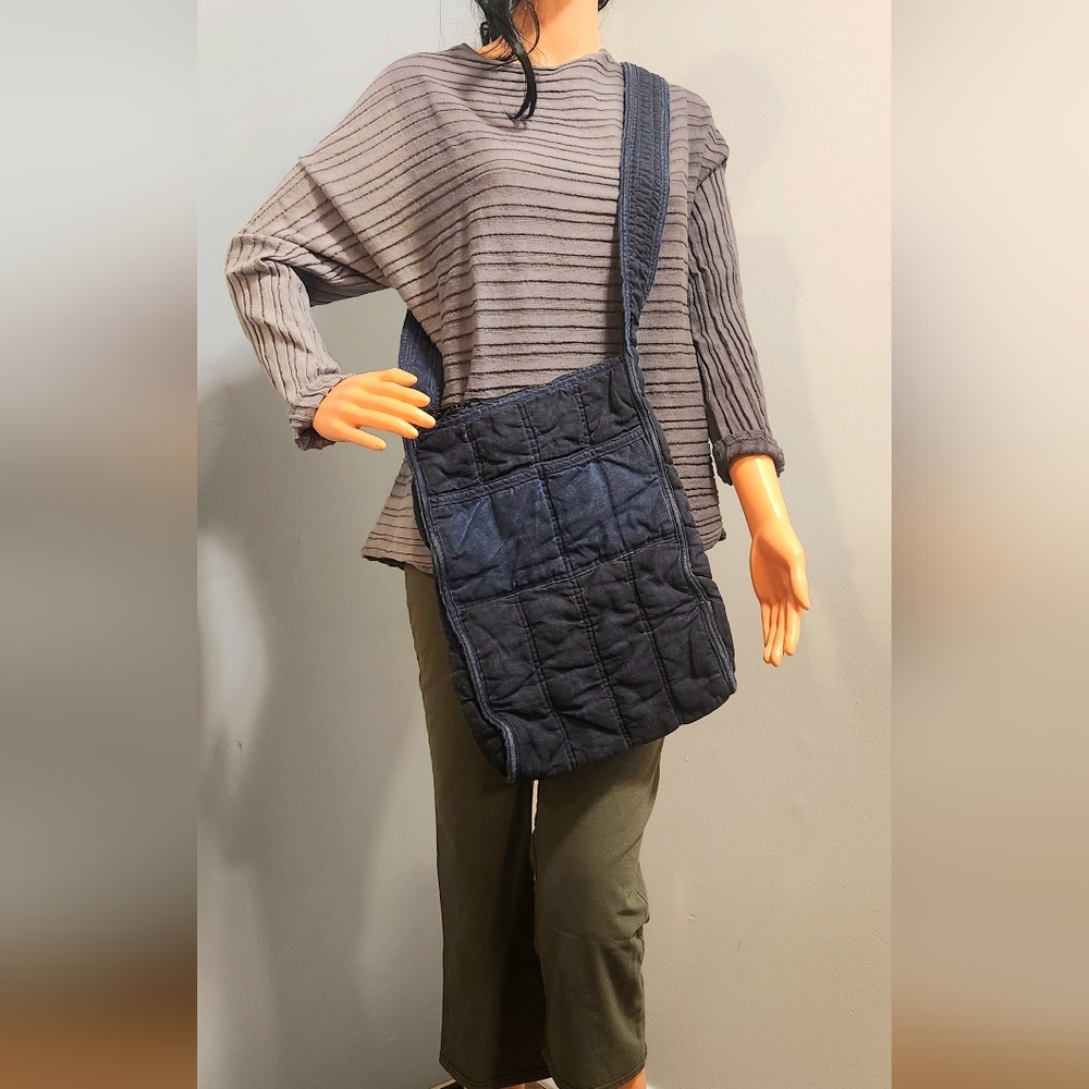 Stylish Navy Crossbody Bag